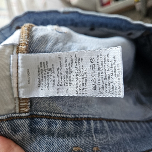 Madewell The Perfect Vintage Ankle Blue Jean Size 30 FLAW - Picture 8 of 10